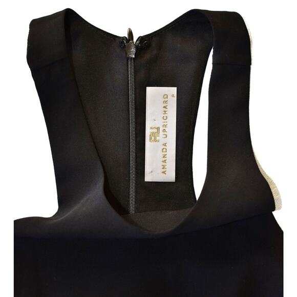 B5 Auth AMANDA UPRICHARD Black Fit & Flare Mini Dress Size P $185 - Picture 6 of 7